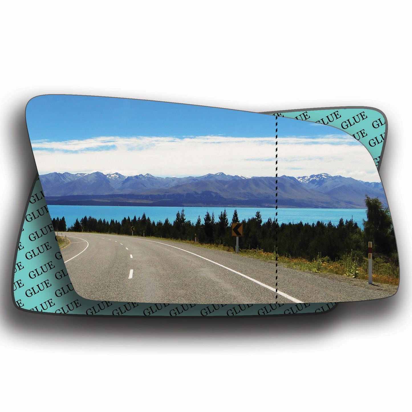 AGCP Spiegelglas für BMW 5er 2003 - 2010
