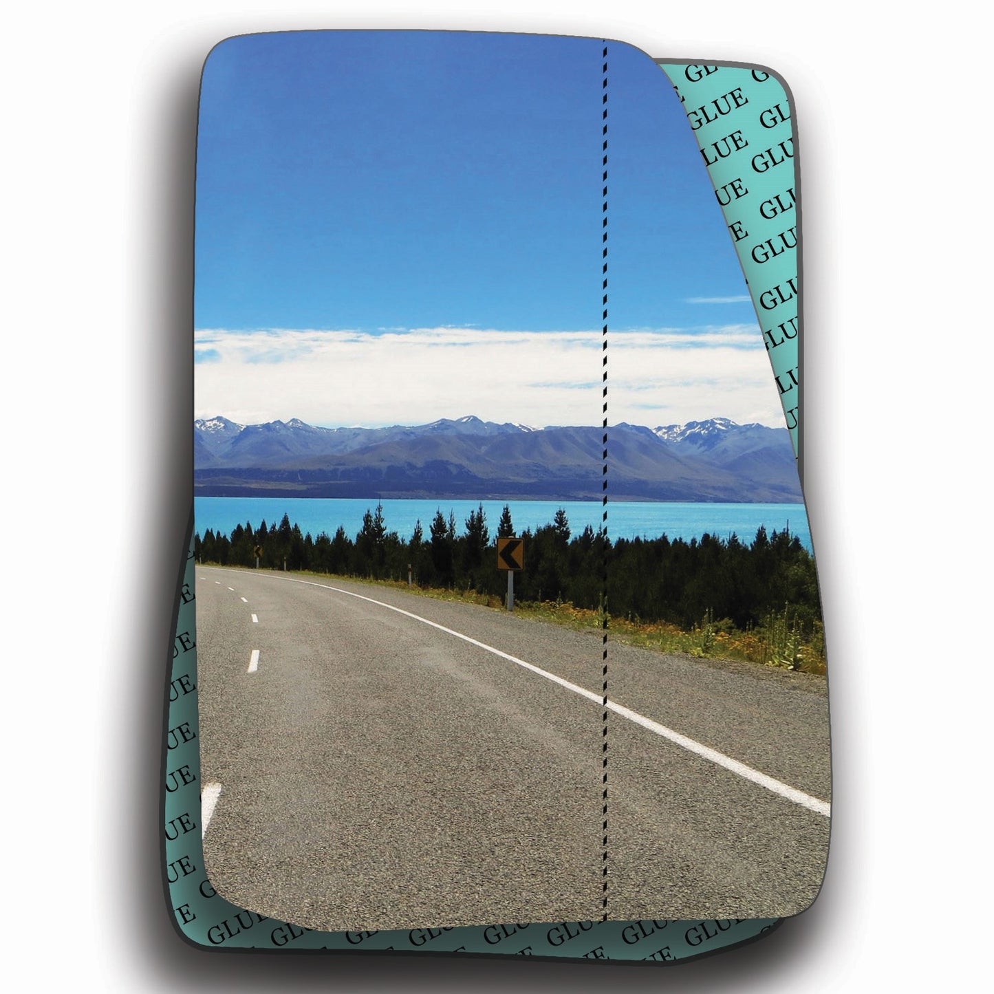 AGCP Spiegelglas für Ford Tourneo Custom 2012 - 2023