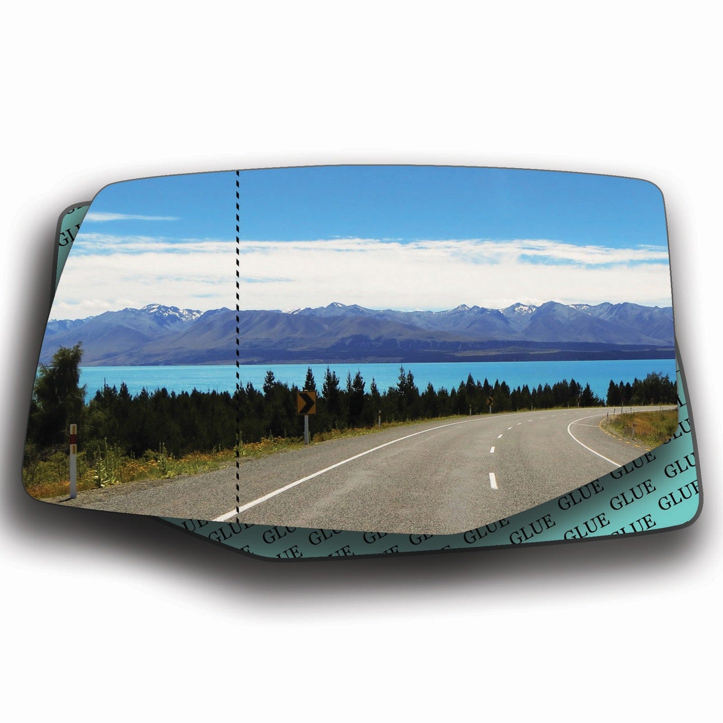 AGCP Spiegelglas für Cadillac SRX 2004 - 2009
