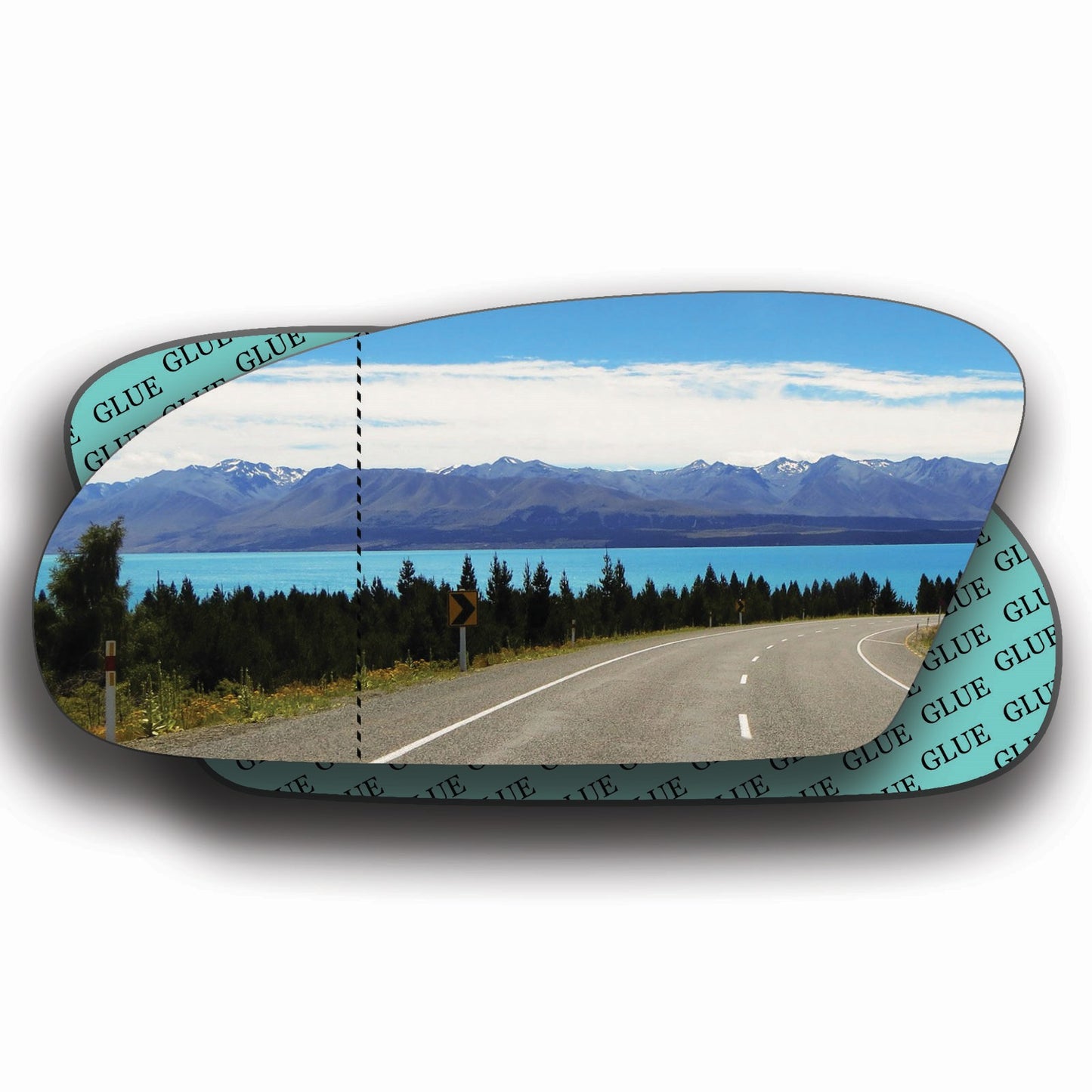 AGCP Spiegelglas für Ford Probe 1993 - 1998