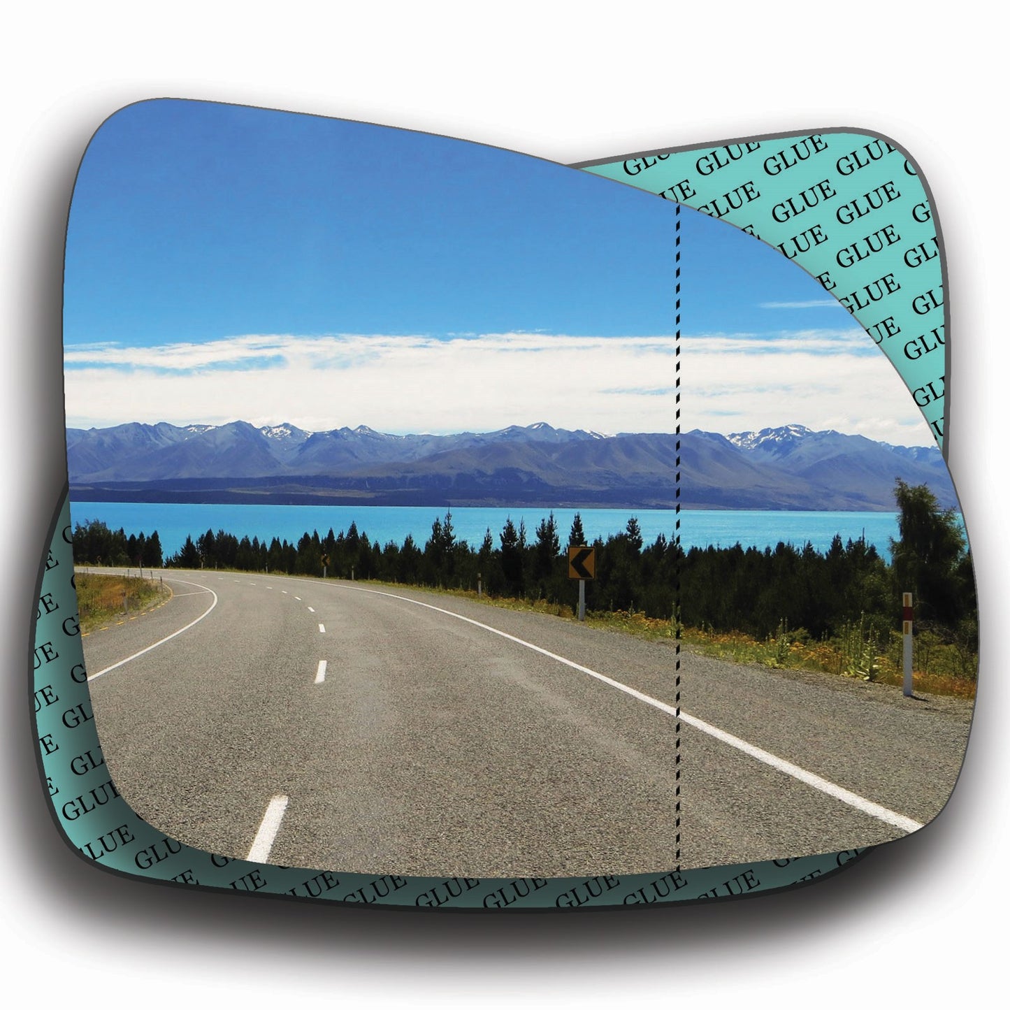 AGCP Spiegelglas für Kia Picanto 1 2007 - 2011
