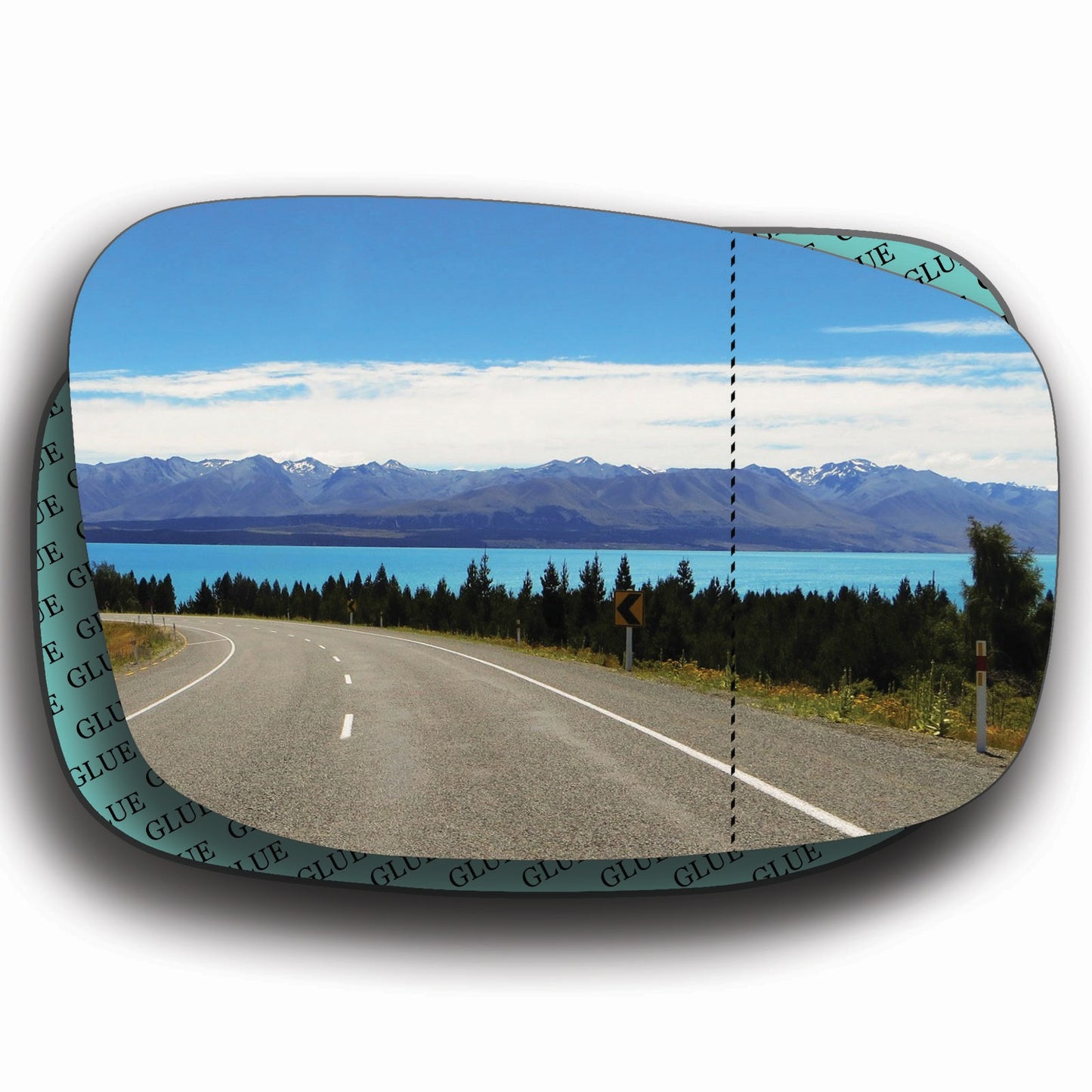 AGCP Spiegelglas für Infiniti G25 G35 G37 2007 - 2016