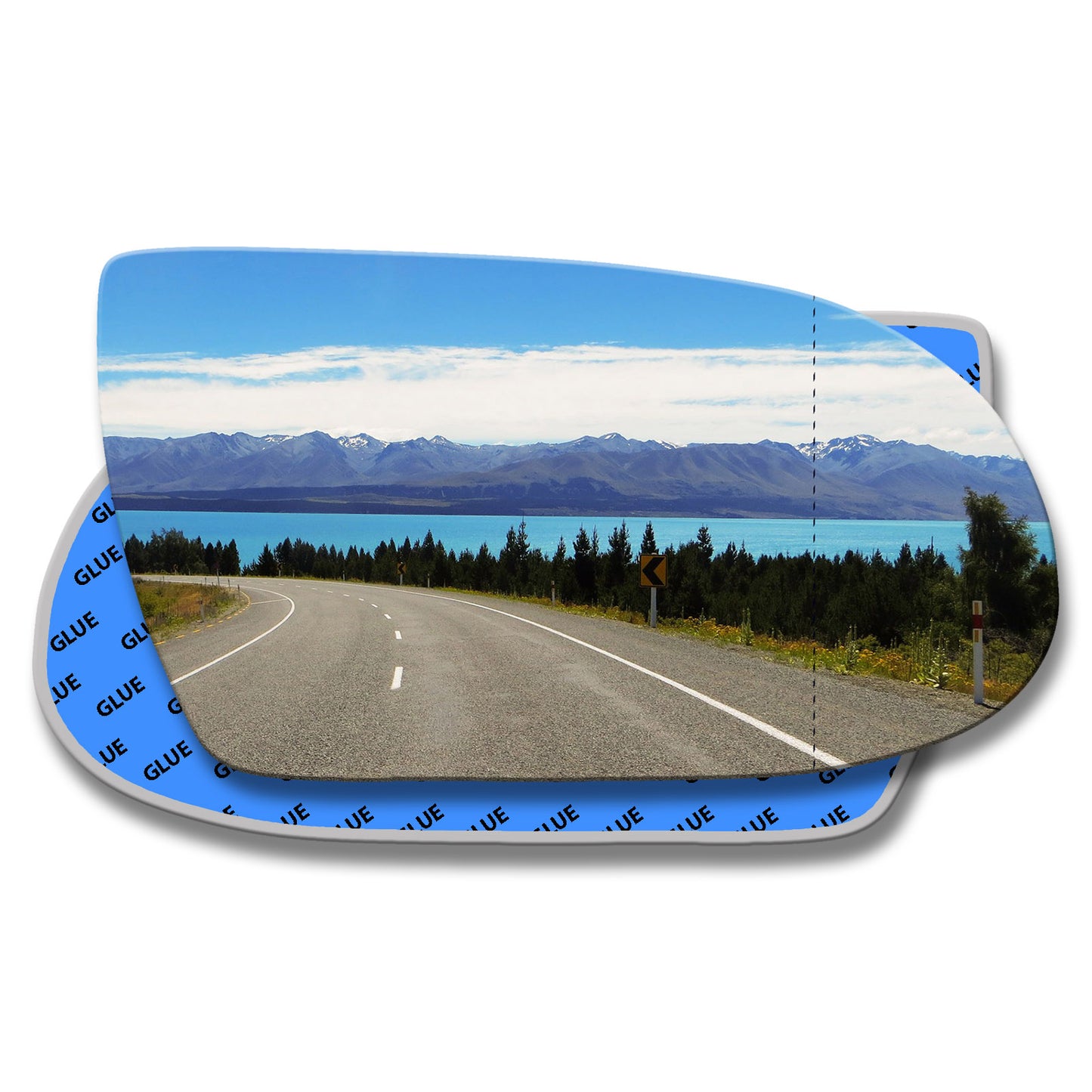 AGCP Spiegelglas für Mercedes SL R230 2004 - 2008