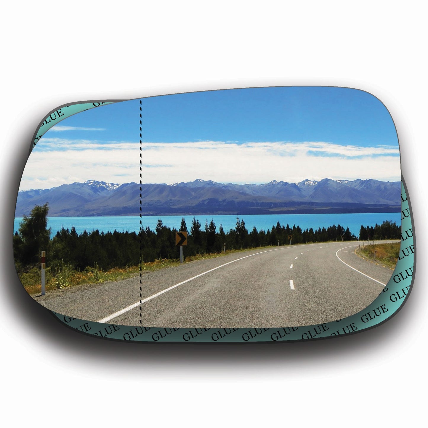 AGCP Spiegelglas für Volvo V70 2007 - 2011