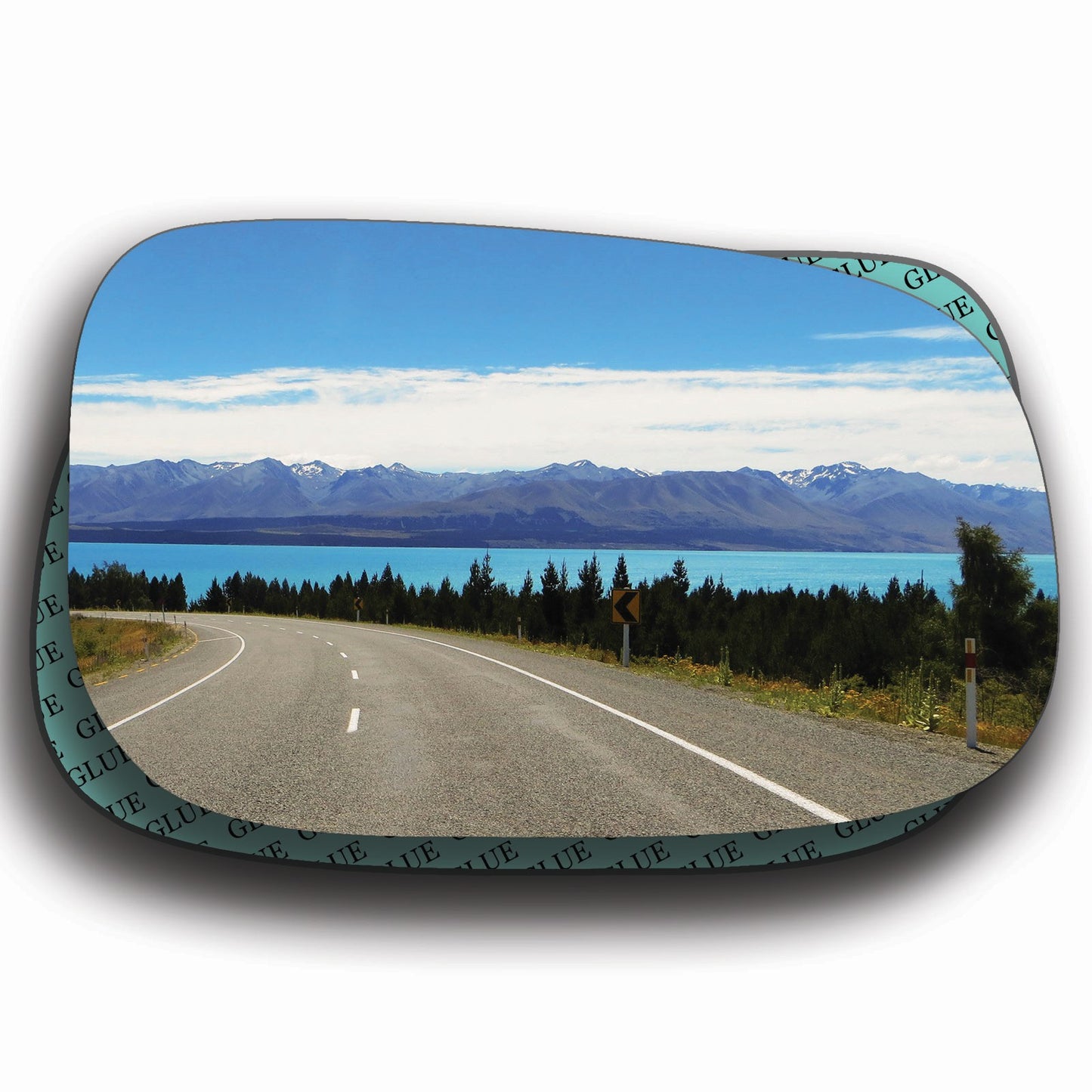 AGCP Spiegelglas für Volvo C30 2006 - 2010