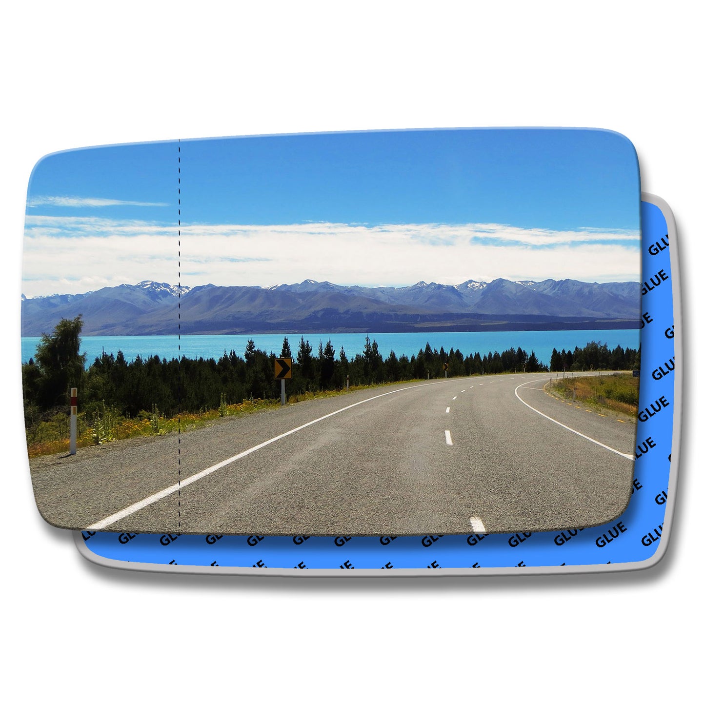 AGCP Spiegelglas für Hummer H3 2004 - 2010