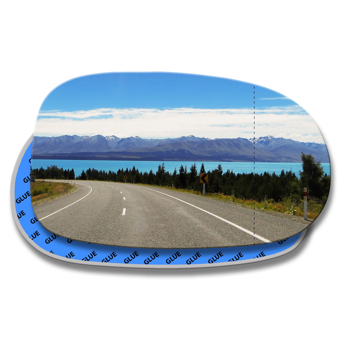 AGCP Spiegelglas für Nissan Maxima 2000 - 2003