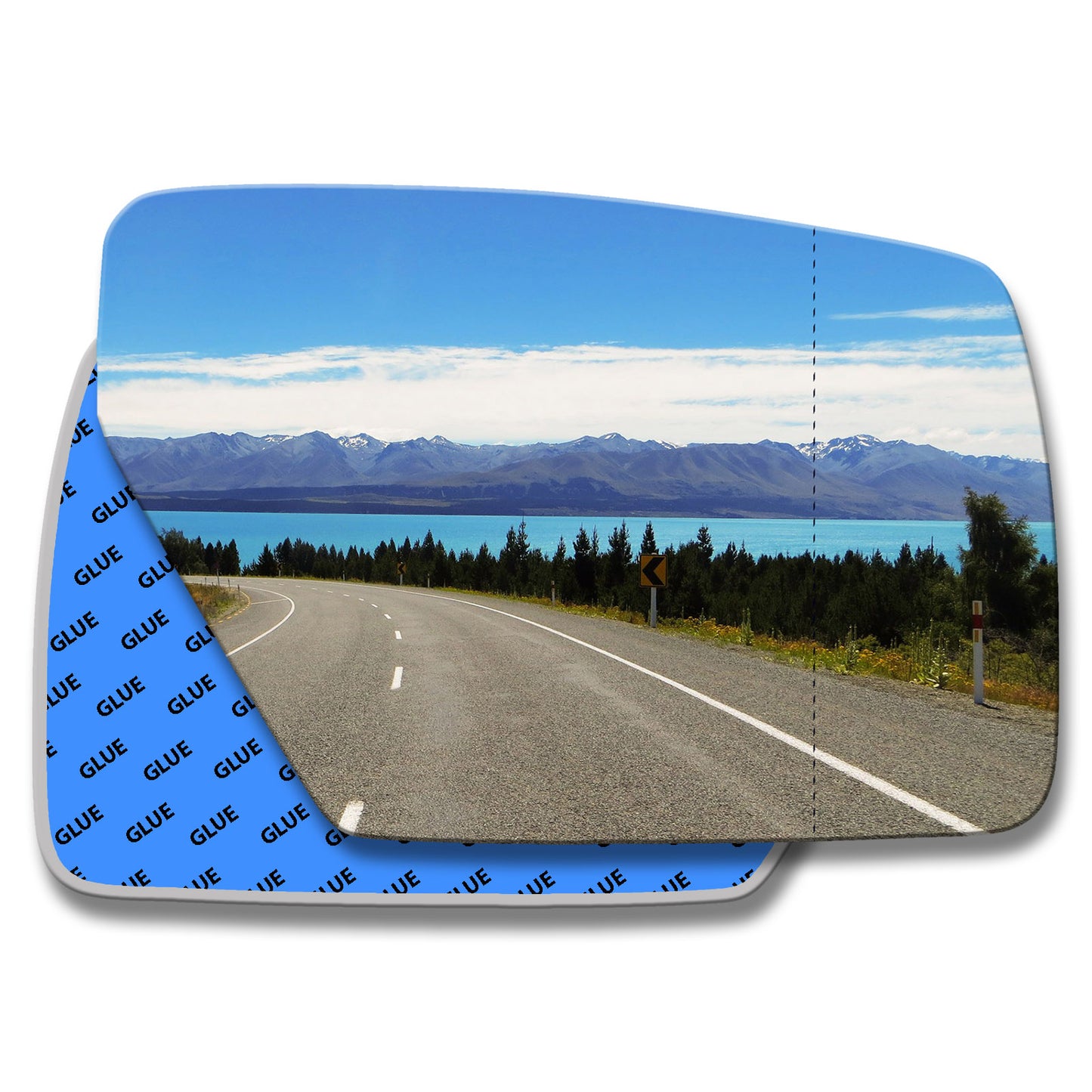 AGCP Spiegelglas für Nissan Quest 2003 - 2009