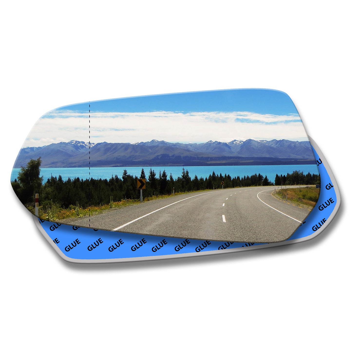 AGCP Spiegelglas für Chevrolet Camaro 2009 - 2015