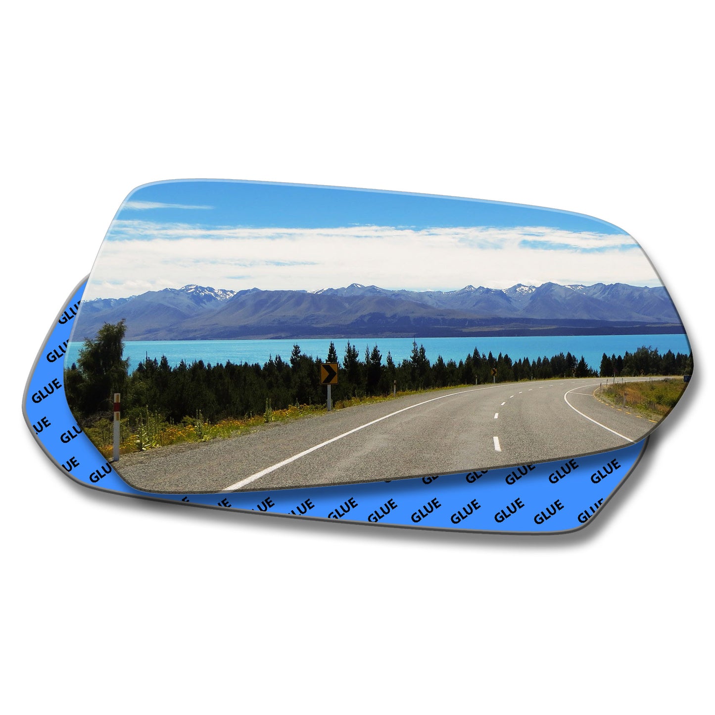AGCP Spiegelglas für Chevrolet Camaro 2009 - 2015