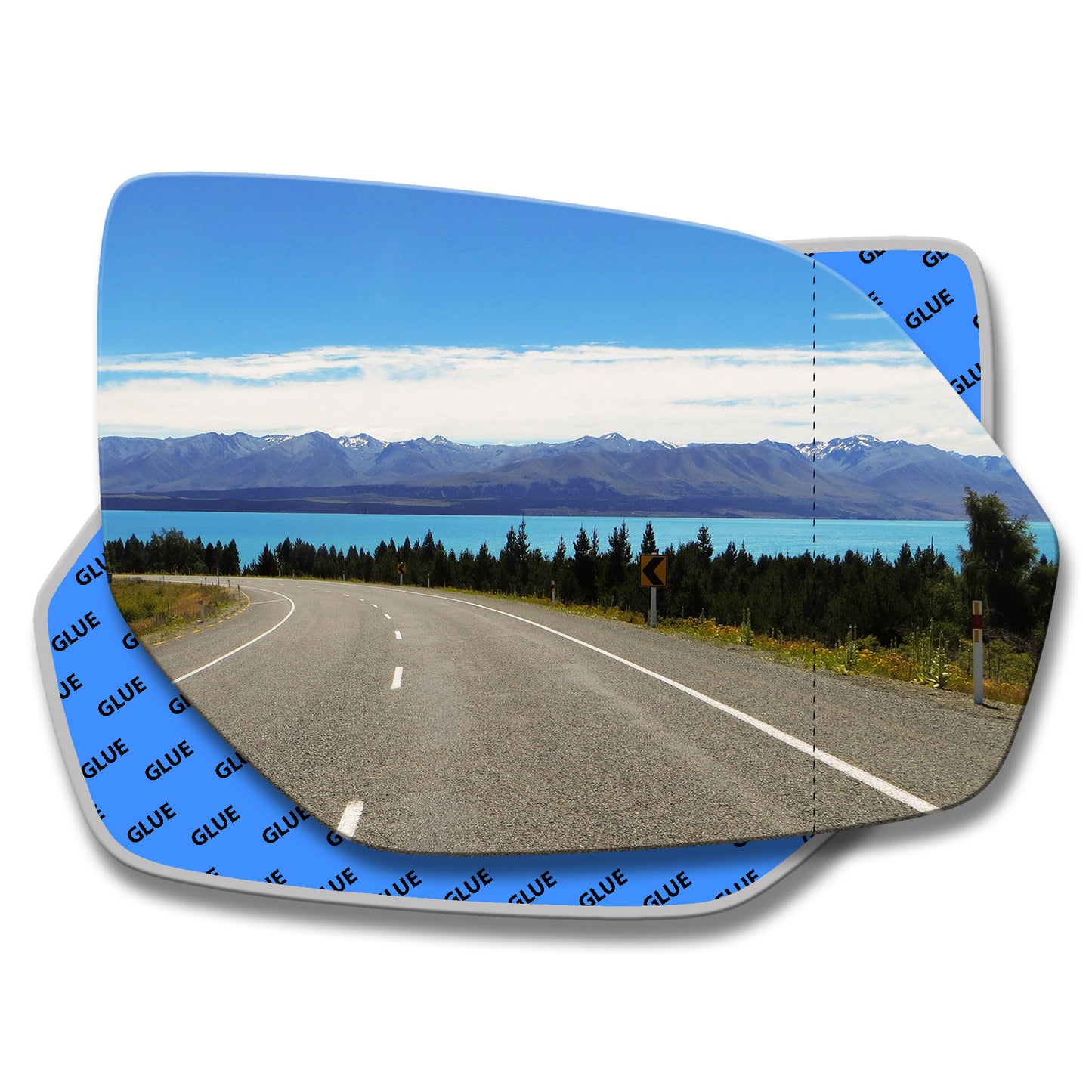 AGCP Spiegelglas für Volkswagen Teramont 2018 - 2025