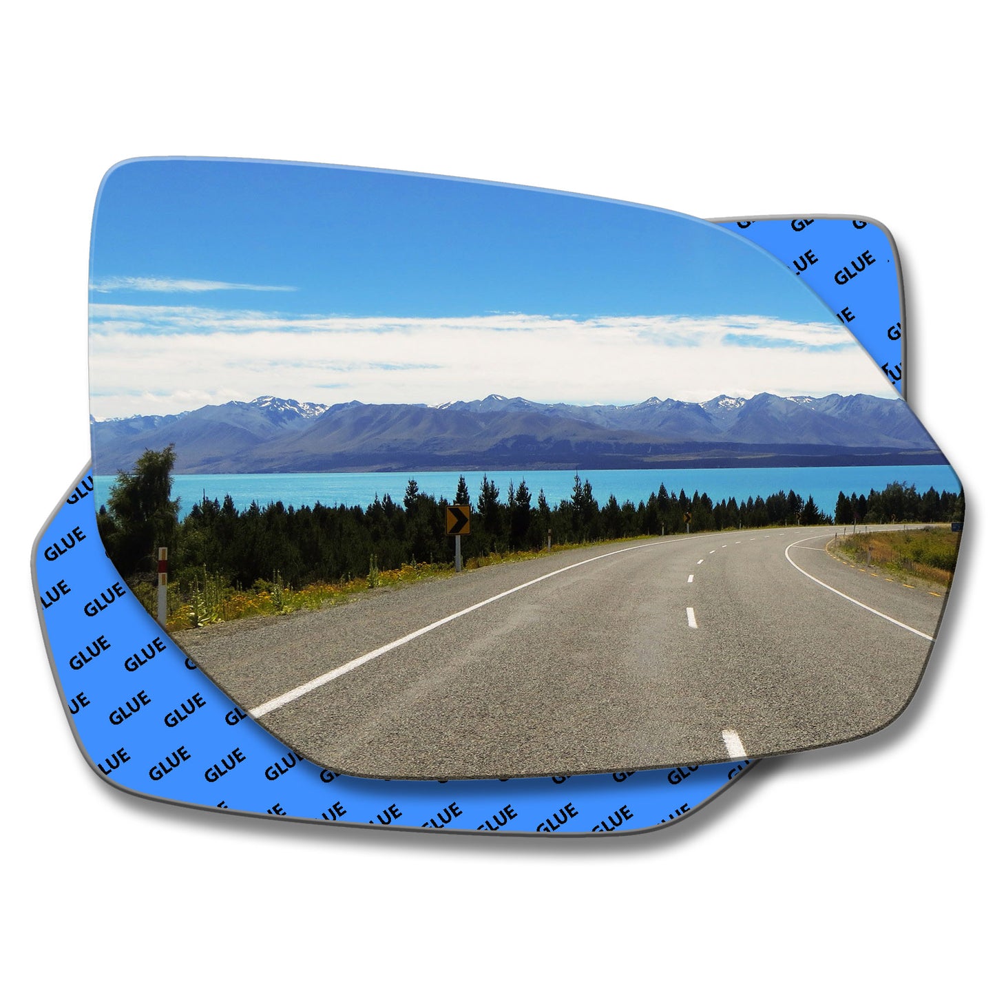 AGCP Spiegelglas für Volkswagen Teramont 2018 - 2025