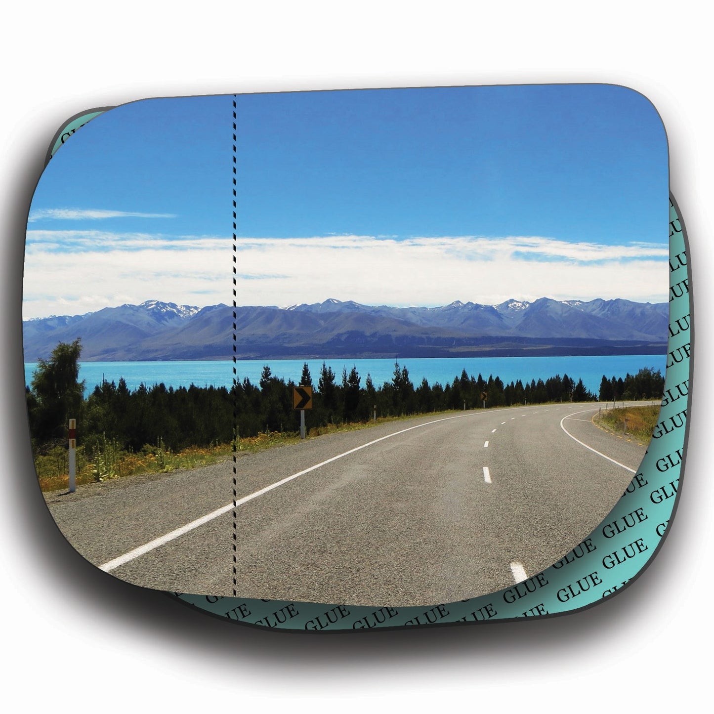AGCP Spiegelglas für Nissan Titan 2016 - 2019