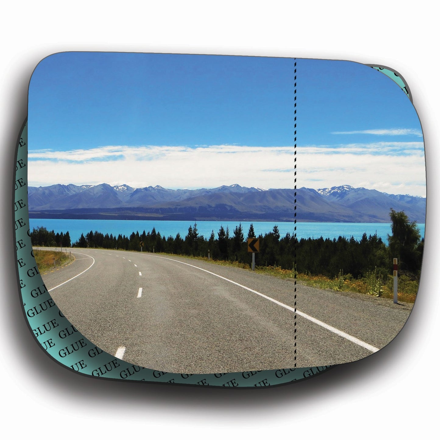 AGCP Spiegelglas für Nissan Titan 2016 - 2019