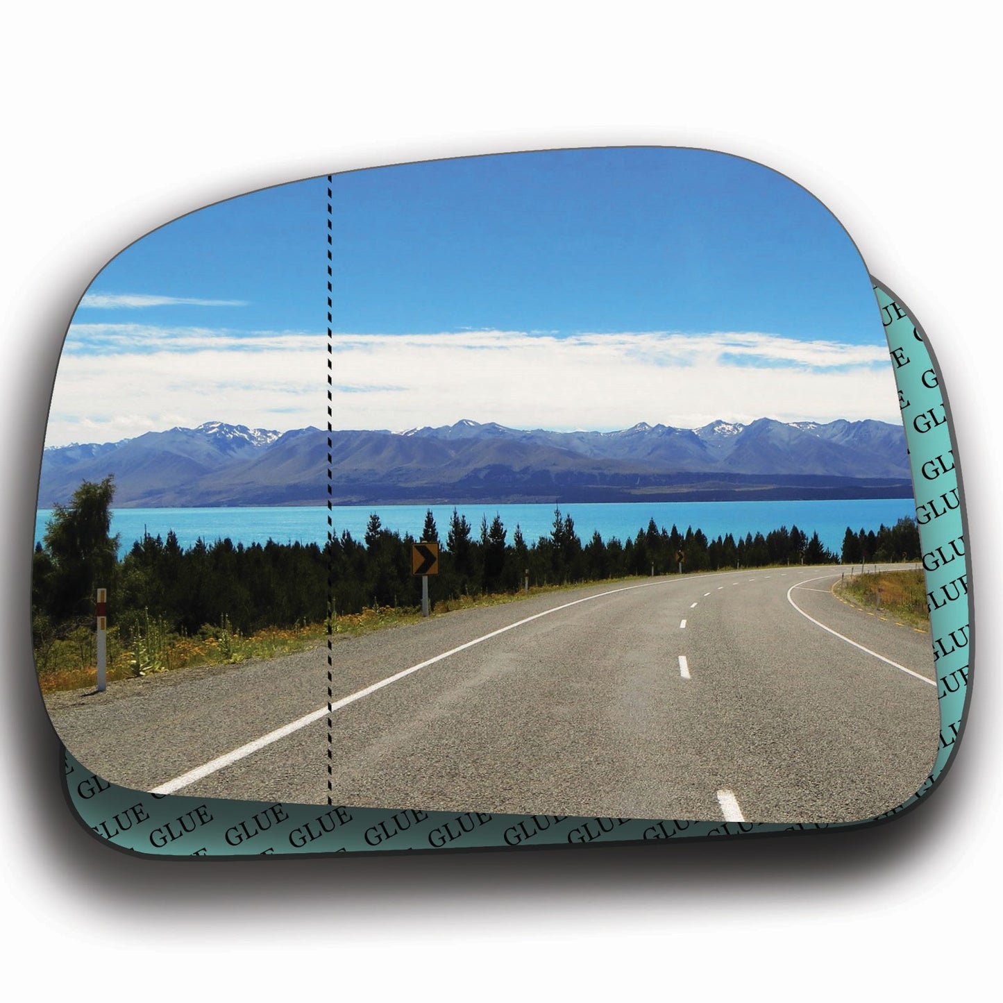AGCP Spiegelglas für Nissan Versa 2004 - 2012
