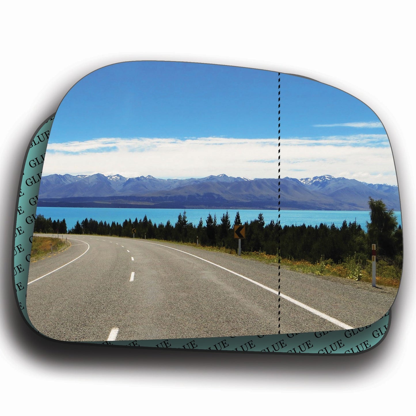 AGCP Spiegelglas für Nissan Tiida 2004 - 2011