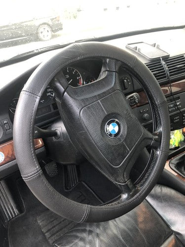 CarPassion Universeller Leder Lenkradbezug