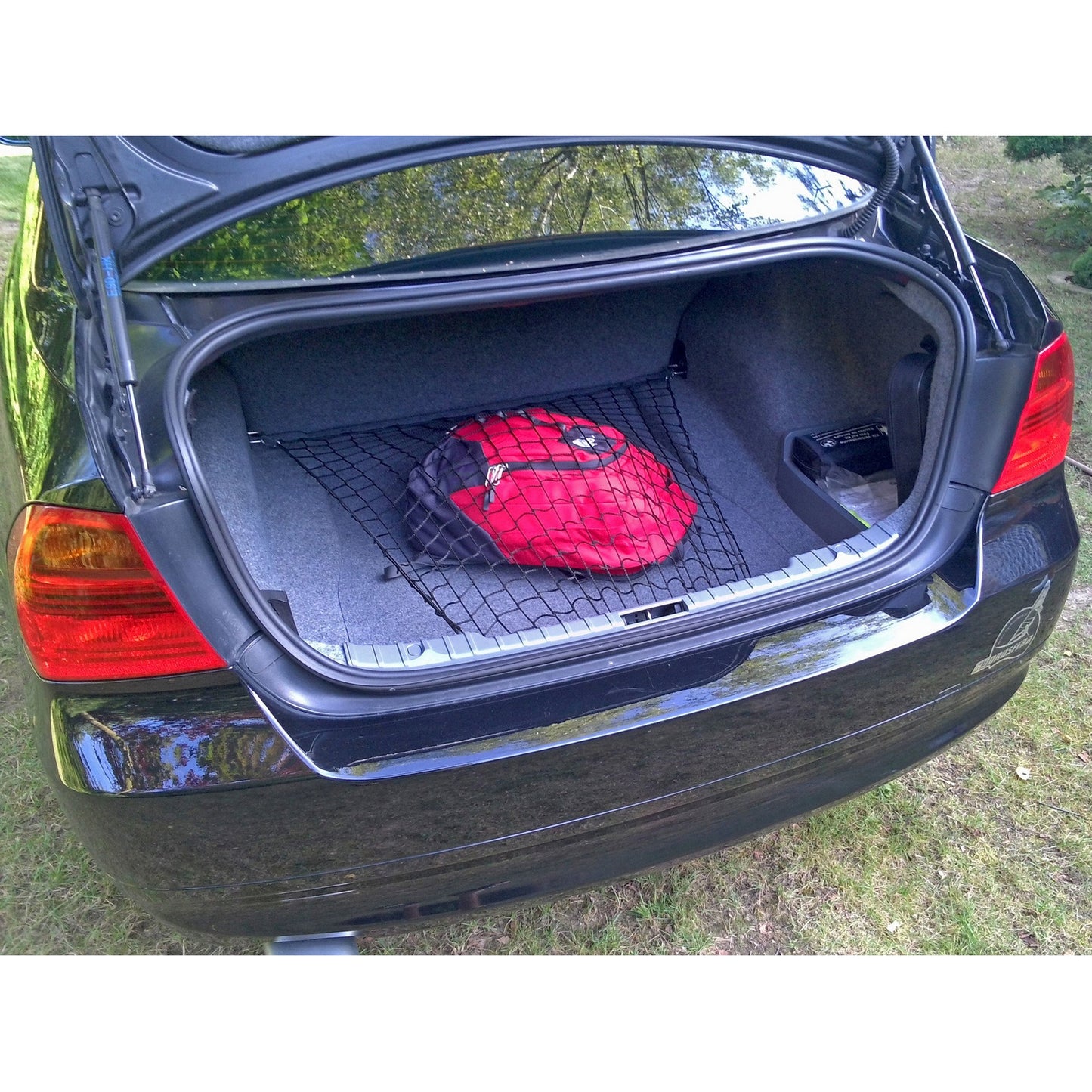Autosiatki Kofferraumbodennetz Gepäcknetz für BMW 3er E90 Limousine 2005 - 2013