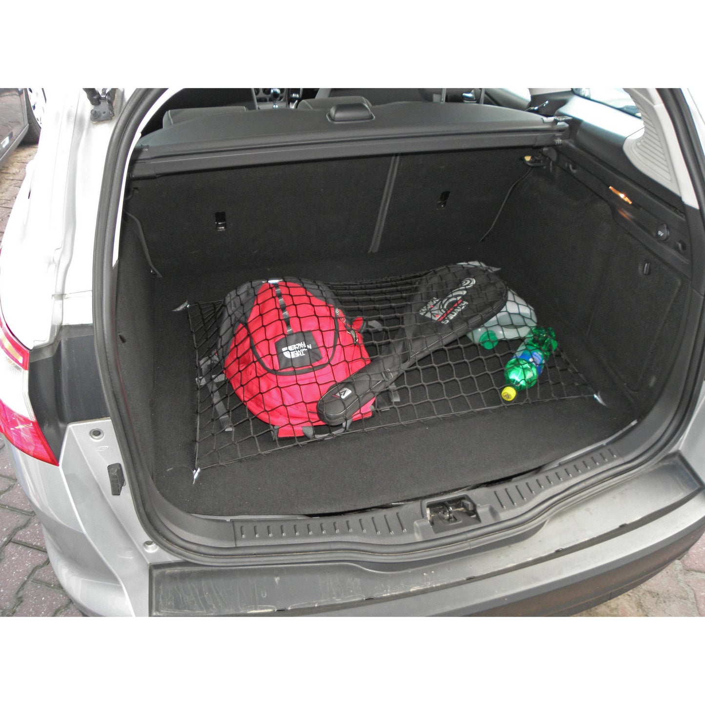Autosiatki Kofferraumbodennetz Gepäcknetz für Ford Focus 3 Turnier 2010 - 2018