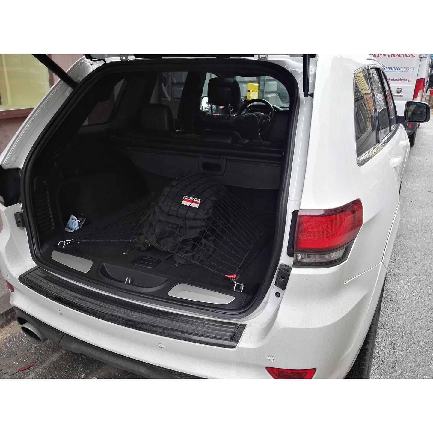Autosiatki Kofferraumbodennetz Gepäcknetz für Jeep Grand Cherokee WK2 2011 - 2021
