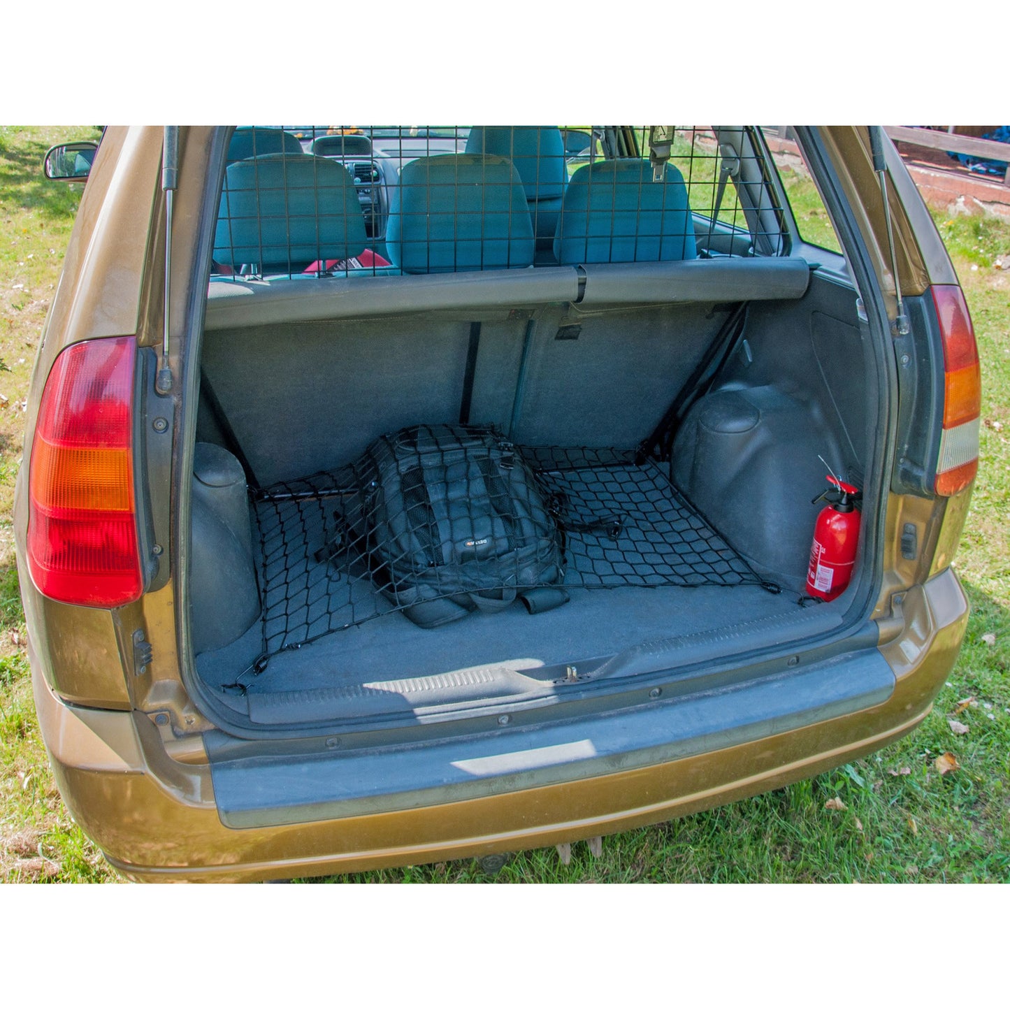 Autosiatki Kofferraumbodennetz Gepäcknetz für Mitsubishi Space Star 1998 - 2005