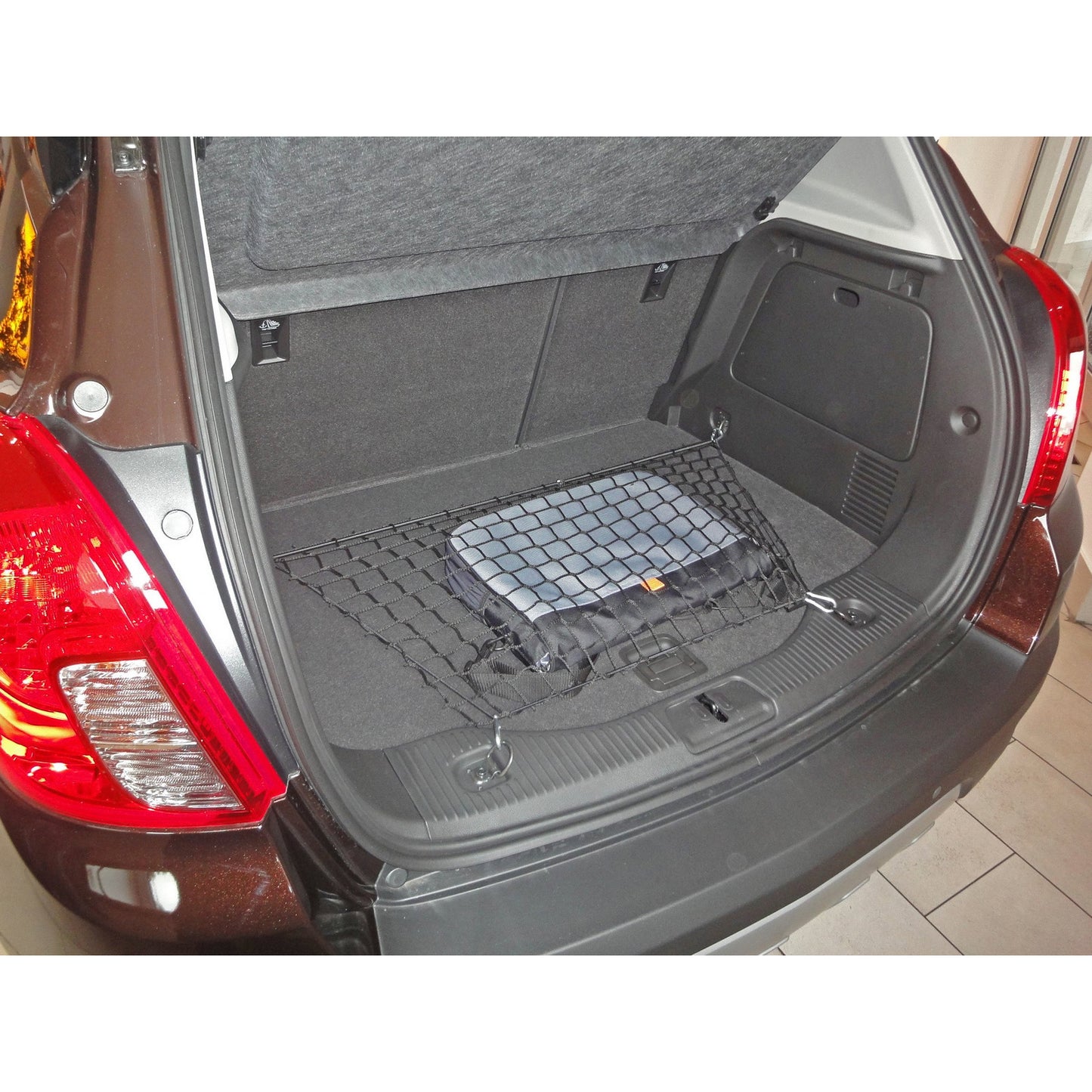 Autosiatki Kofferraumbodennetz Gepäcknetz für Opel Mokka 2012 - 2020