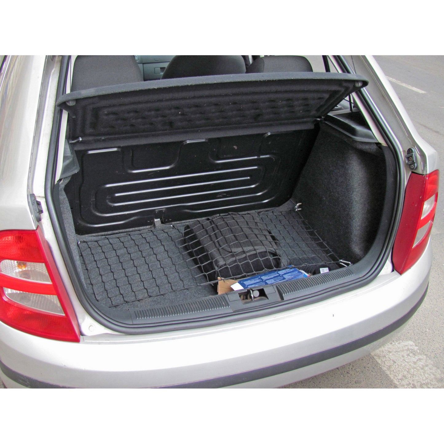 Autosiatki Kofferraumbodennetz Gepäcknetz für Skoda Fabia 1 Schrägheck 1999 - 2007