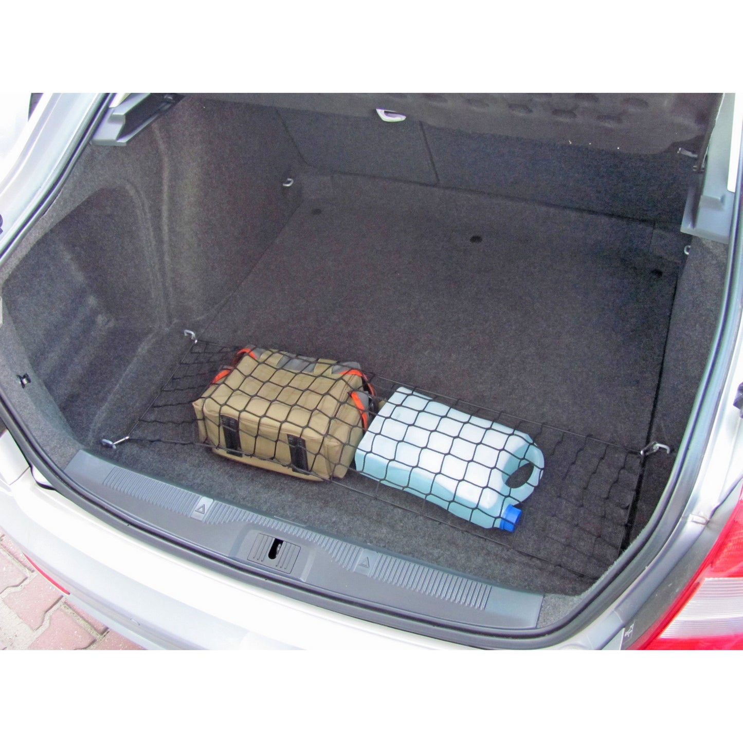 Autosiatki Kofferraumbodennetz Gepäcknetz für Skoda Octavia 2 Limousine 2004 - 2013