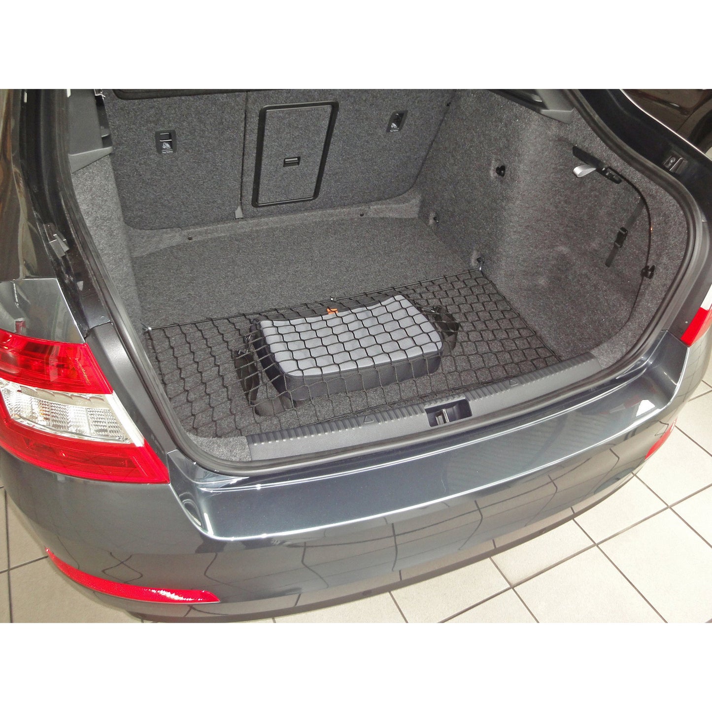 Autosiatki Kofferraumbodennetz Gepäcknetz für Skoda Octavia 3 Limousine 2012 - 2019