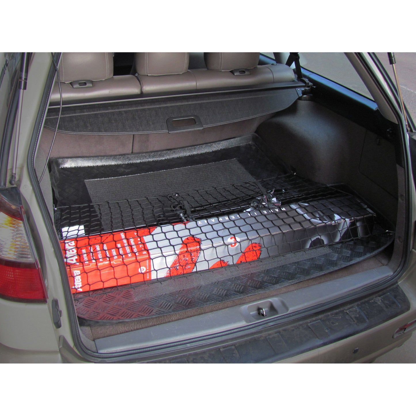 Autosiatki Kofferraumbodennetz Gepäcknetz für Subaru Legacy Outback 2000 - 2004