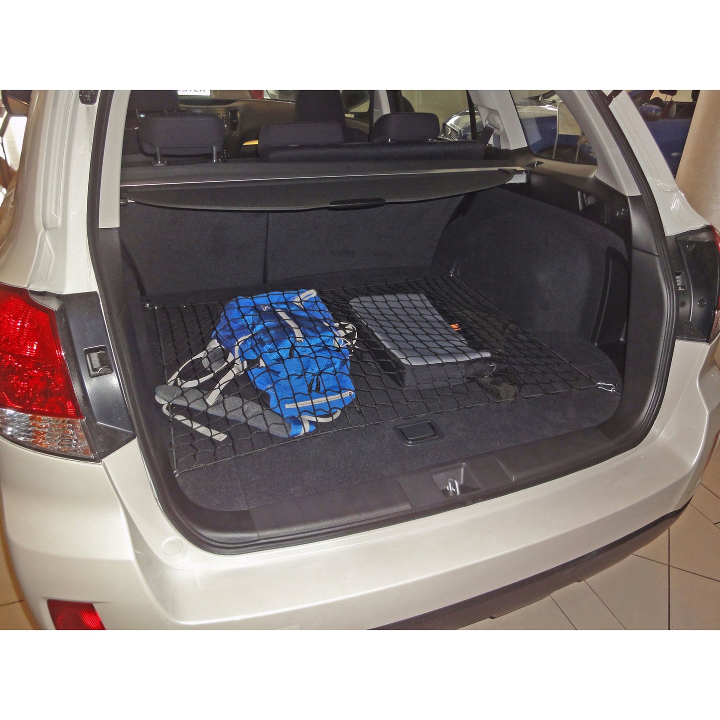 Autosiatki Kofferraumbodennetz Gepäcknetz für Subaru Outback 2009 - 2014