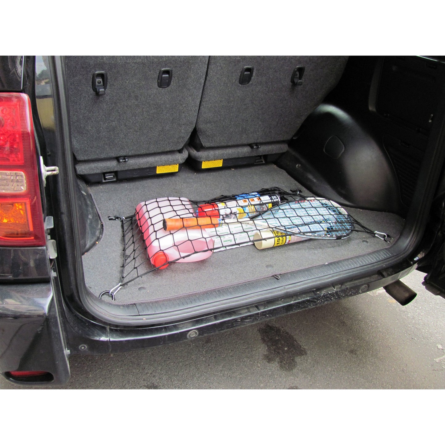 Autosiatki Kofferraumbodennetz Gepäcknetz für Toyota RAV4 Fünftürer 2000 - 2005