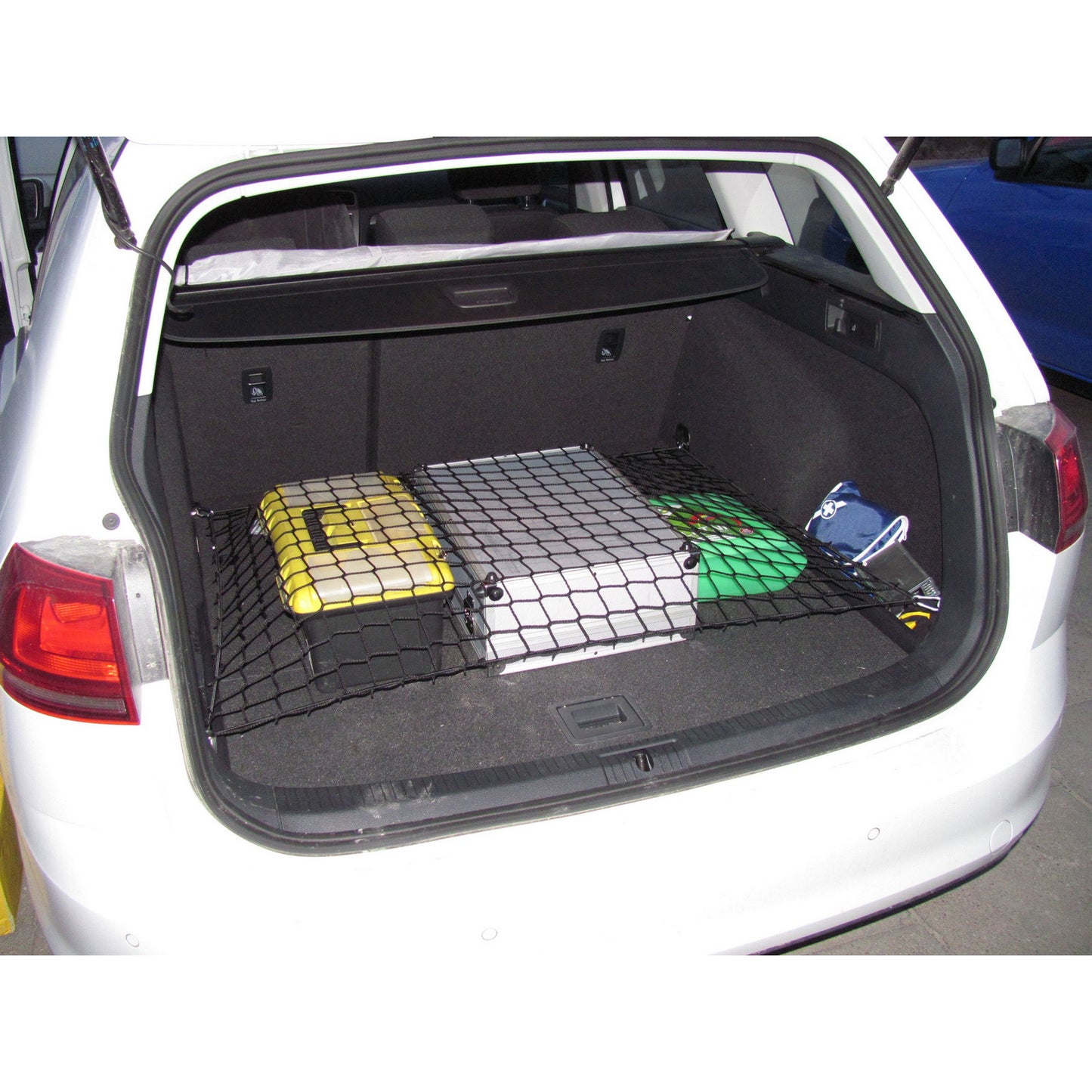 Autosiatki Kofferraumbodennetz Gepäcknetz für Volkswagen Golf 7 Variant 2012 - 2020