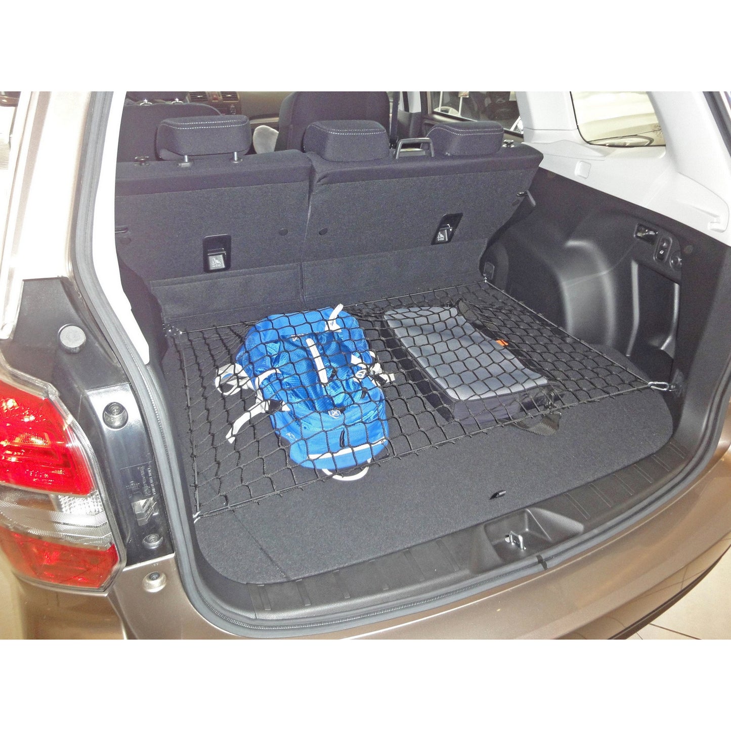 Autosiatki Kofferraumbodennetz Gepäcknetz für Subaru Forester SJ 2012 - 2019