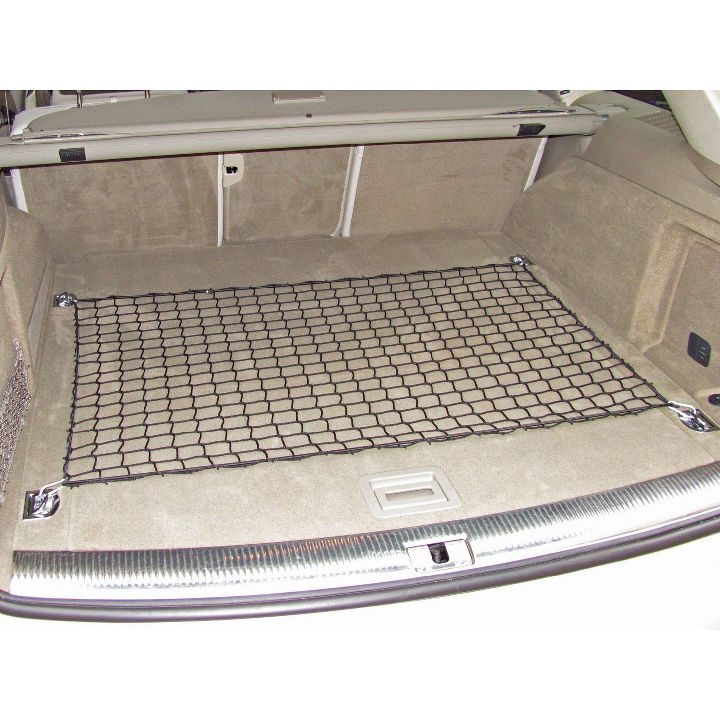 Autosiatki Kofferraumbodennetz Gepäcknetz für Audi Q7 4L 2005 - 2015