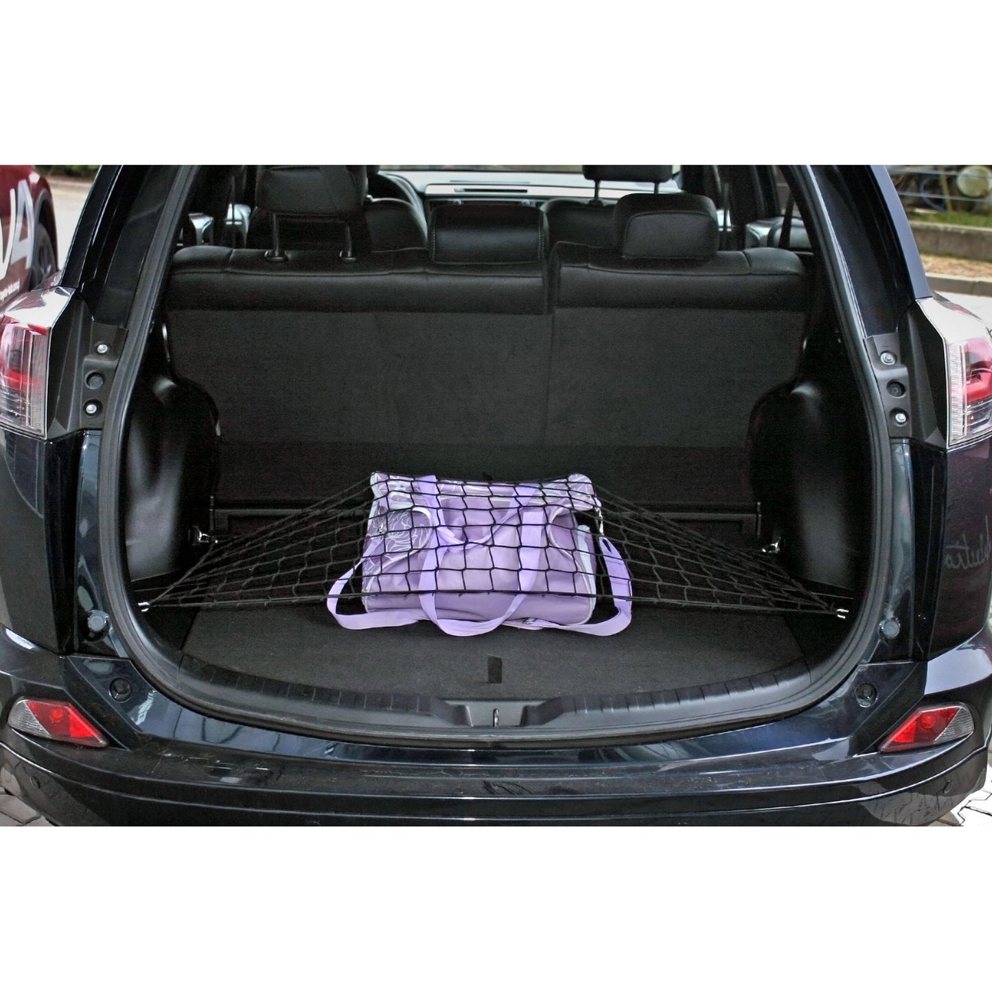 Autosiatki Kofferraumbodennetz Gepäcknetz für Toyota RAV4 2013 - 2018