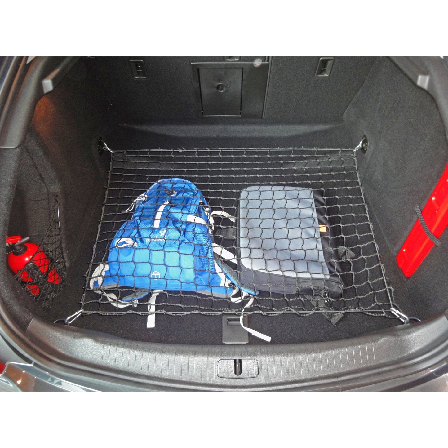 Autosiatki Kofferraumbodennetz Gepäcknetz für Vauxhall Insignia A Hatchback 2008 - 2017