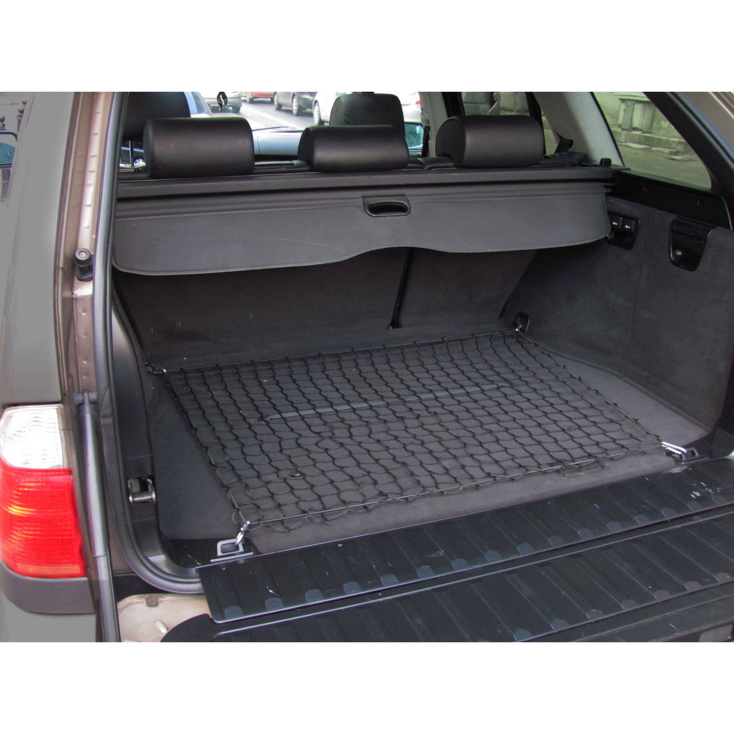 Autosiatki Kofferraumbodennetz Gepäcknetz für BMW X5 E53 1999 - 2006