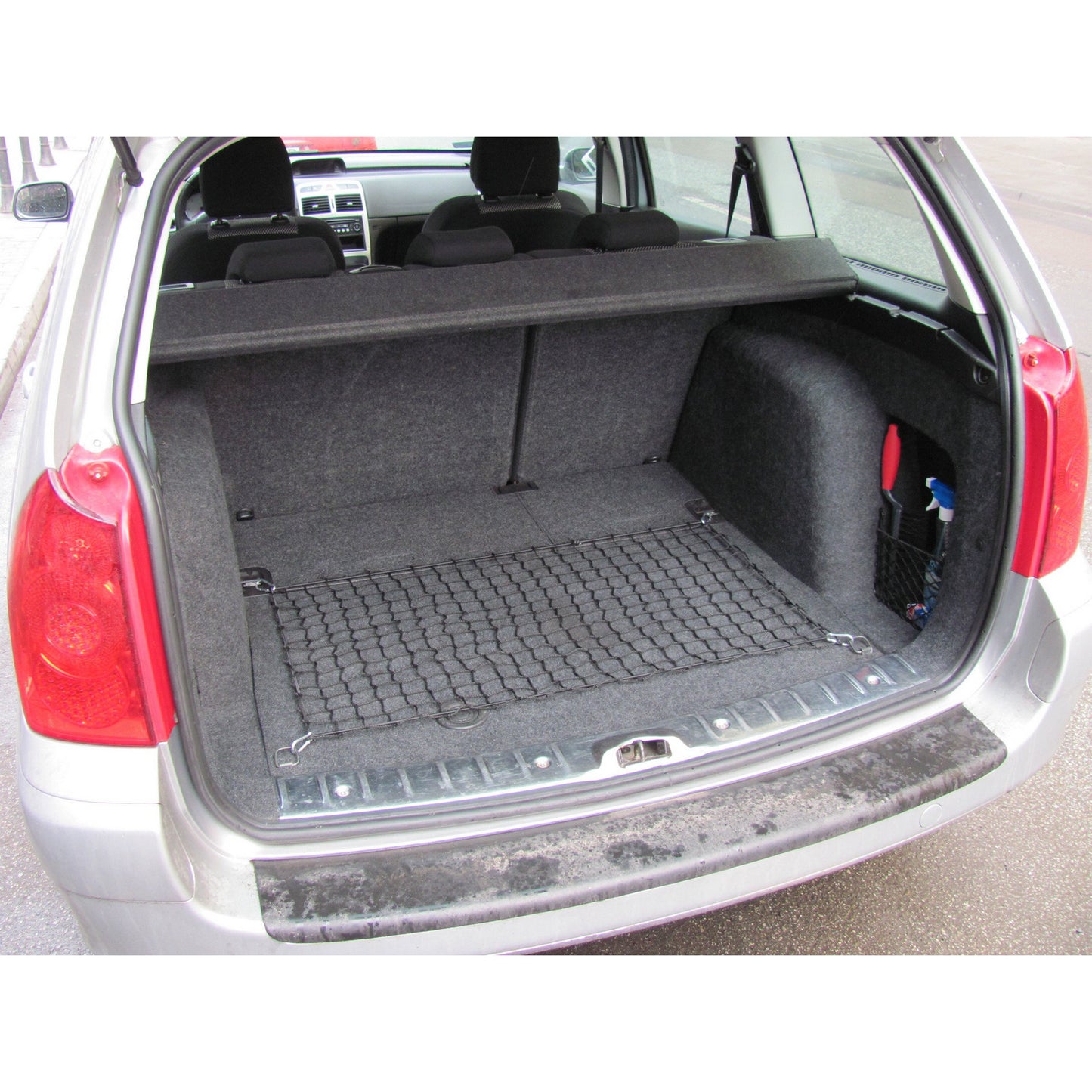 Autosiatki Kofferraumbodennetz Gepäcknetz für Peugeot 307 SW Break 2002 - 2008