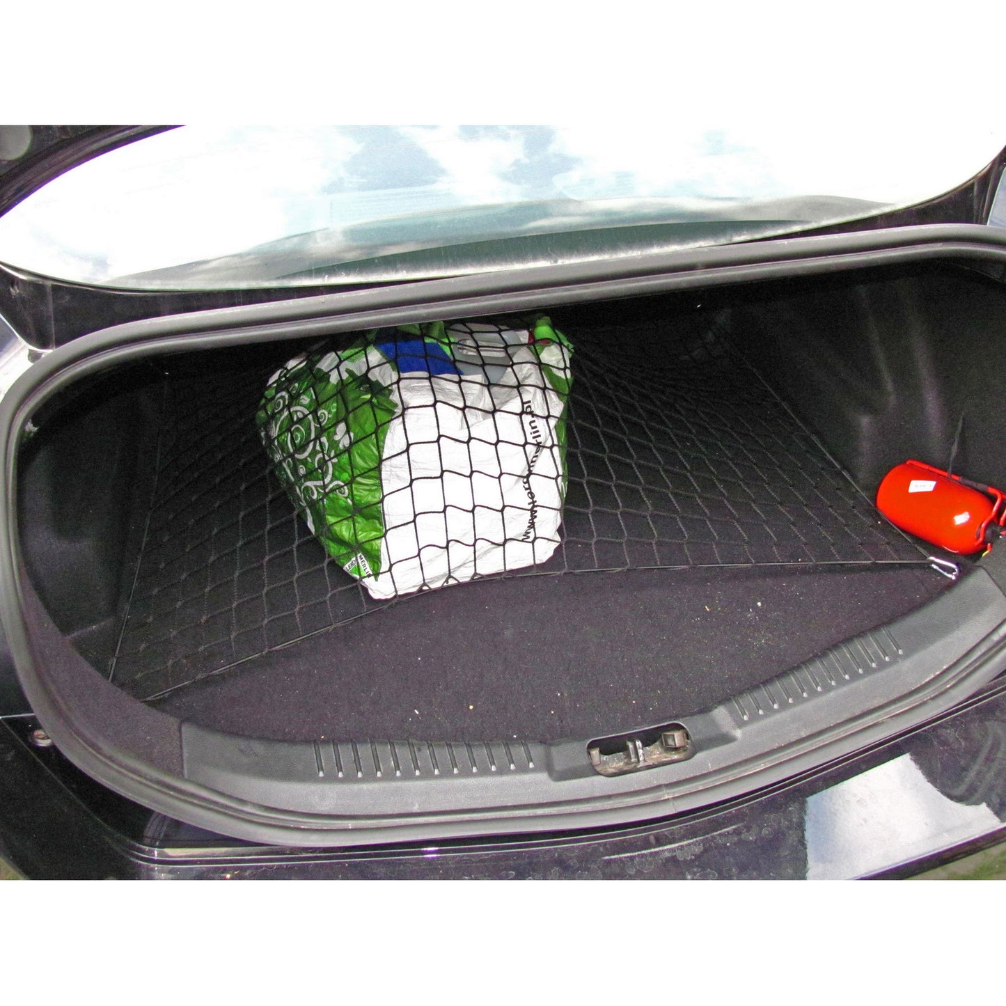 Autosiatki Kofferraumbodennetz Gepäcknetz für Ford Mondeo Limousine 2007 - 2014