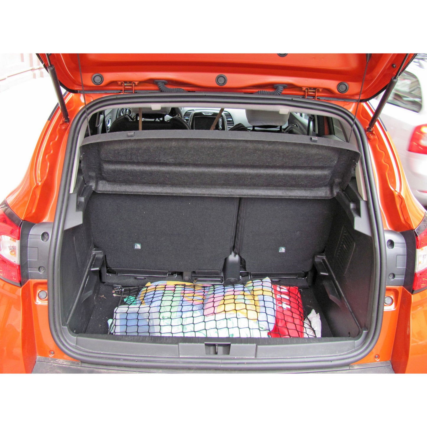 Autosiatki Kofferraumbodennetz Gepäcknetz für Renault Captur 2013 - 2019