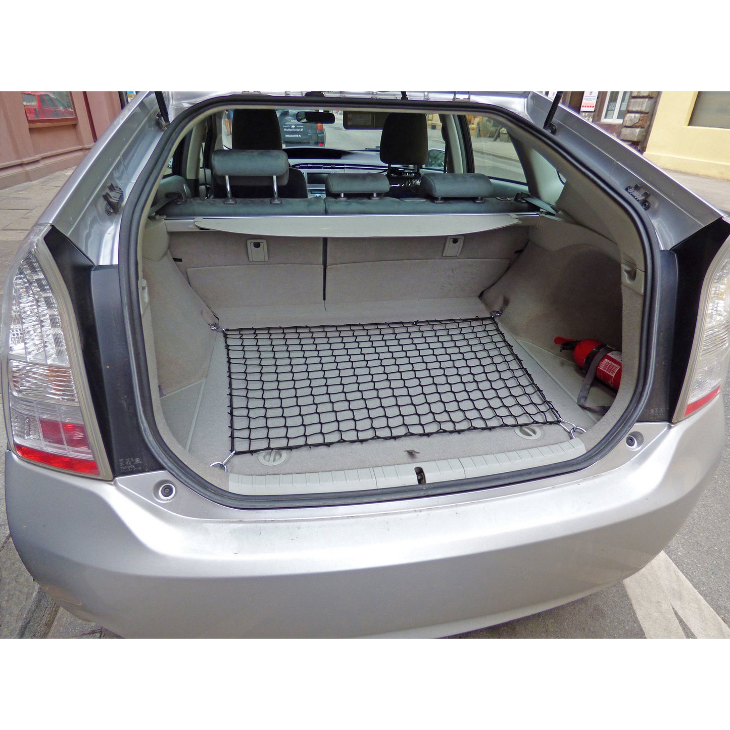 Autosiatki Kofferraumbodennetz Gepäcknetz für Toyota Prius 2008 - 2015