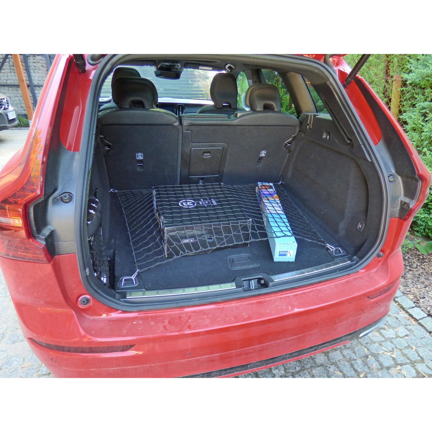 Autosiatki Kofferraumbodennetz Gepäcknetz für Volvo XC60 2017 - 2025