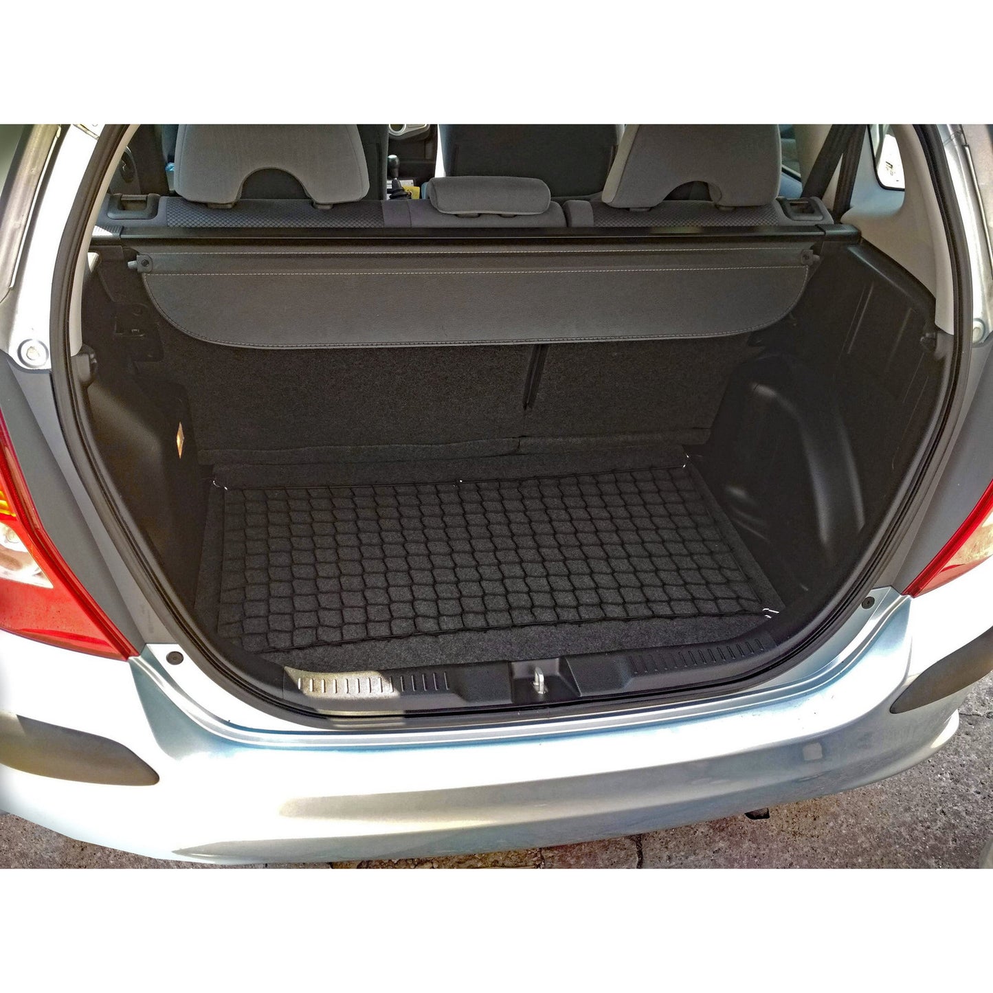 Autosiatki Kofferraumbodennetz Gepäcknetz für Honda Jazz GD 2002 - 2008