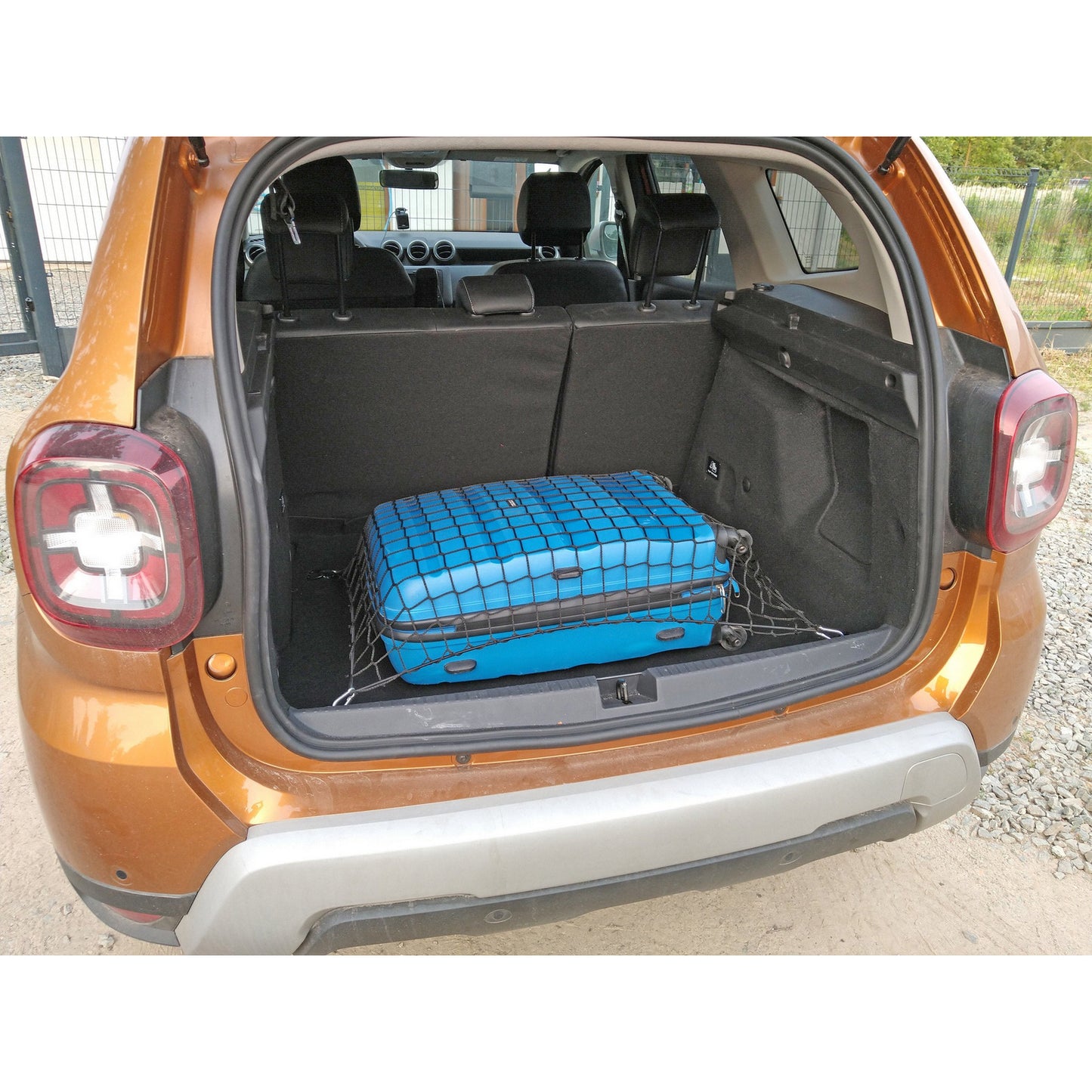 Autosiatki Kofferraumbodennetz Gepäcknetz für Renault Duster 2017 - 2024