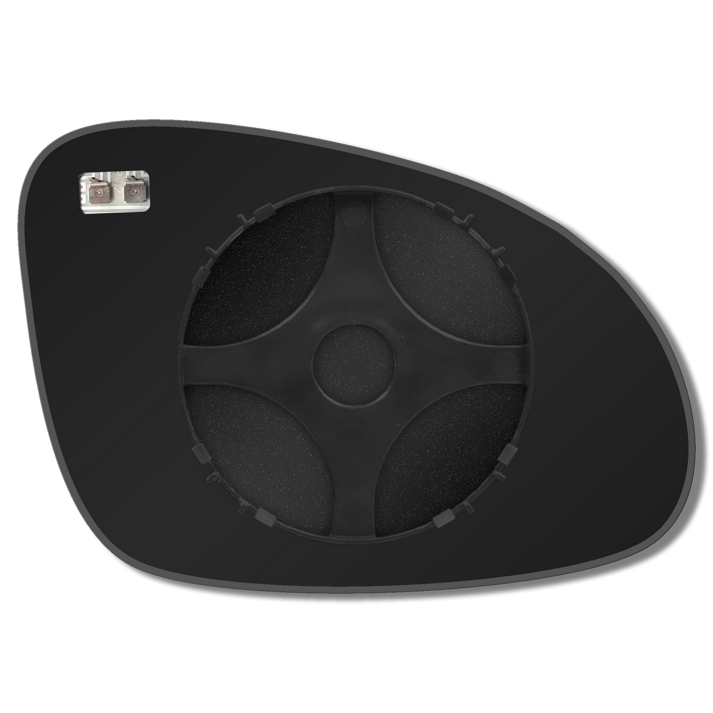 AGCP Spiegelglas Beheizt für Volkswagen Eos 2006 - 2010