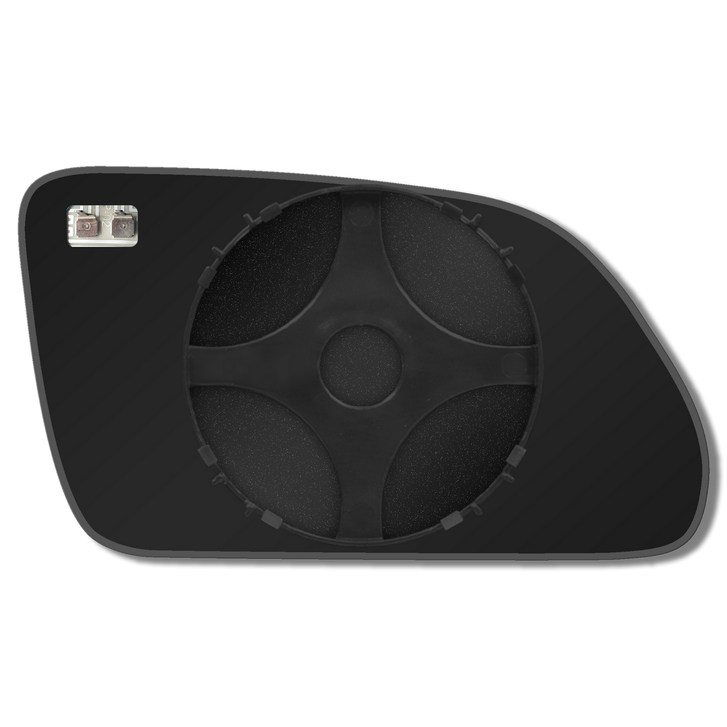 AGCP Spiegelglas Beheizt für Volkswagen Polo 4 2005 - 2009