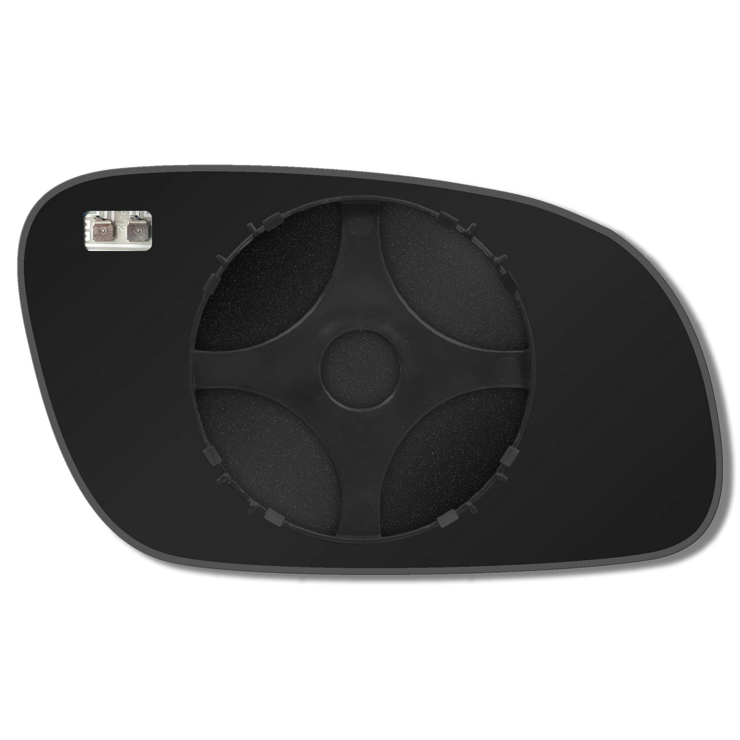AGCP Spiegelglas Beheizt für Volkswagen Touran 2003 - 2010