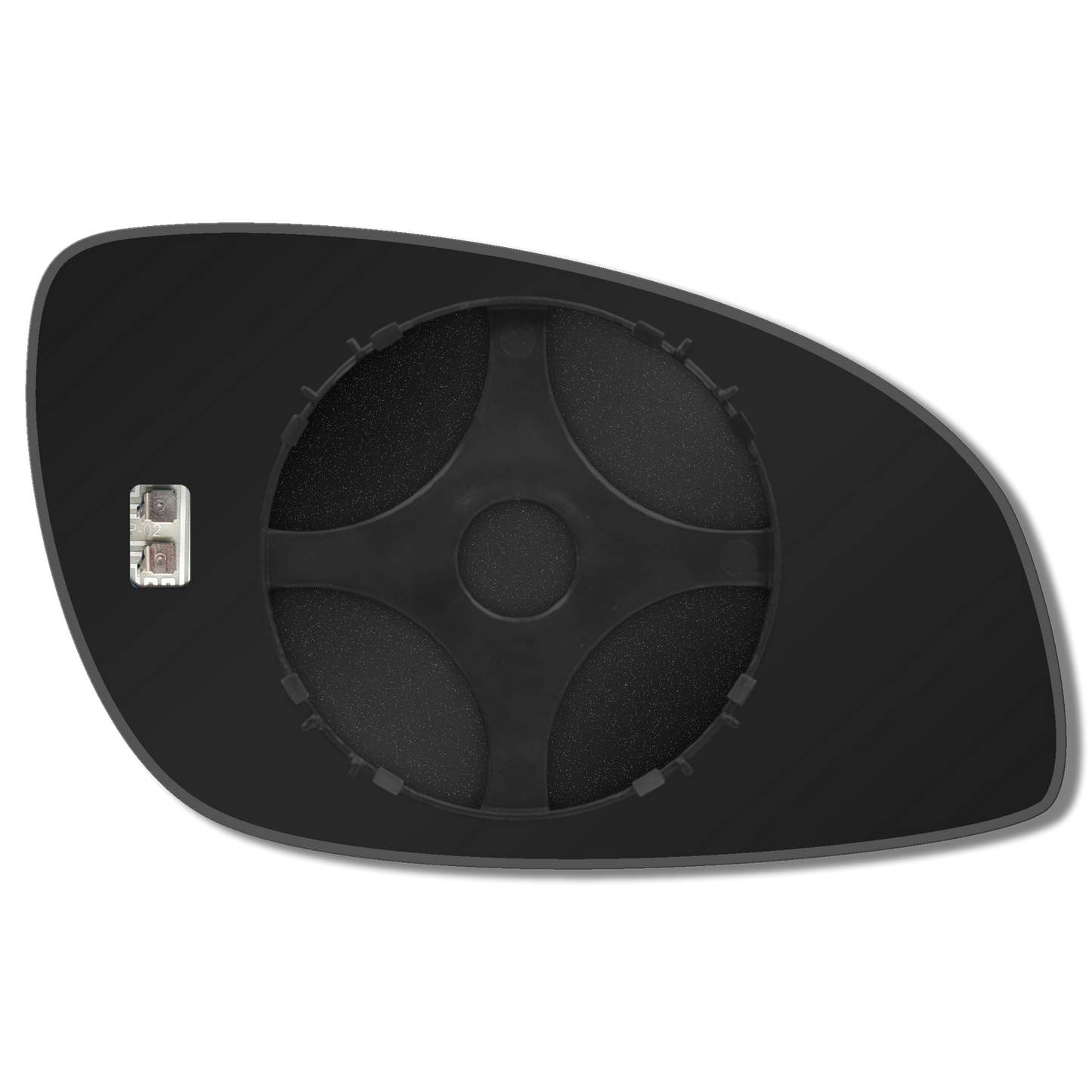 AGCP Spiegelglas Beheizt für Vauxhall Vectra C 2002 - 2008