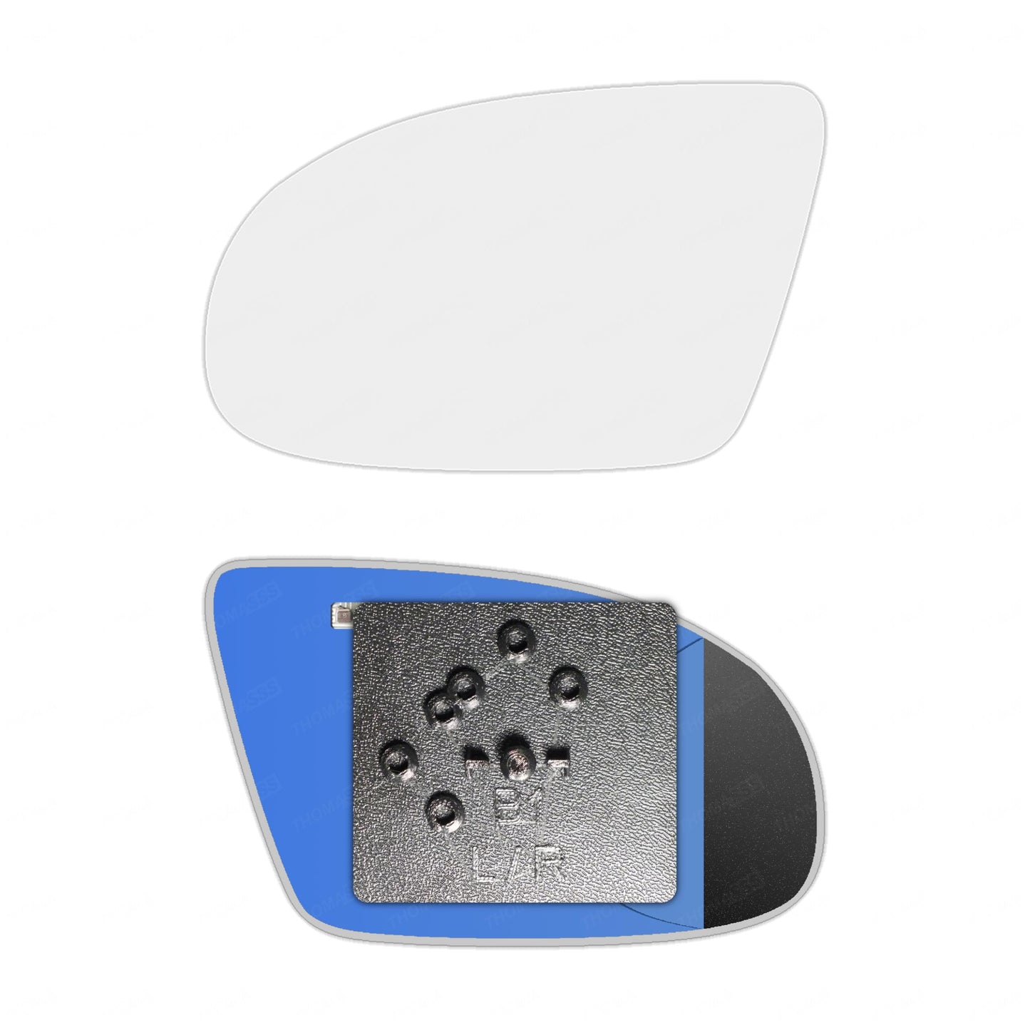 AGCP Spiegelglas Beheizt für Opel Tigra 1994 - 2000